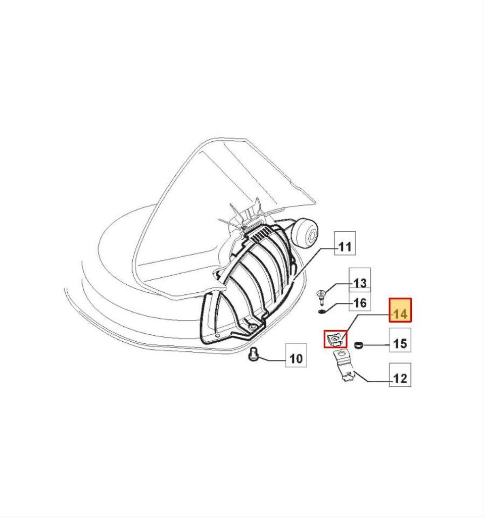 Fästplatta Tornado, SD98 m.fl. 118737221/0
