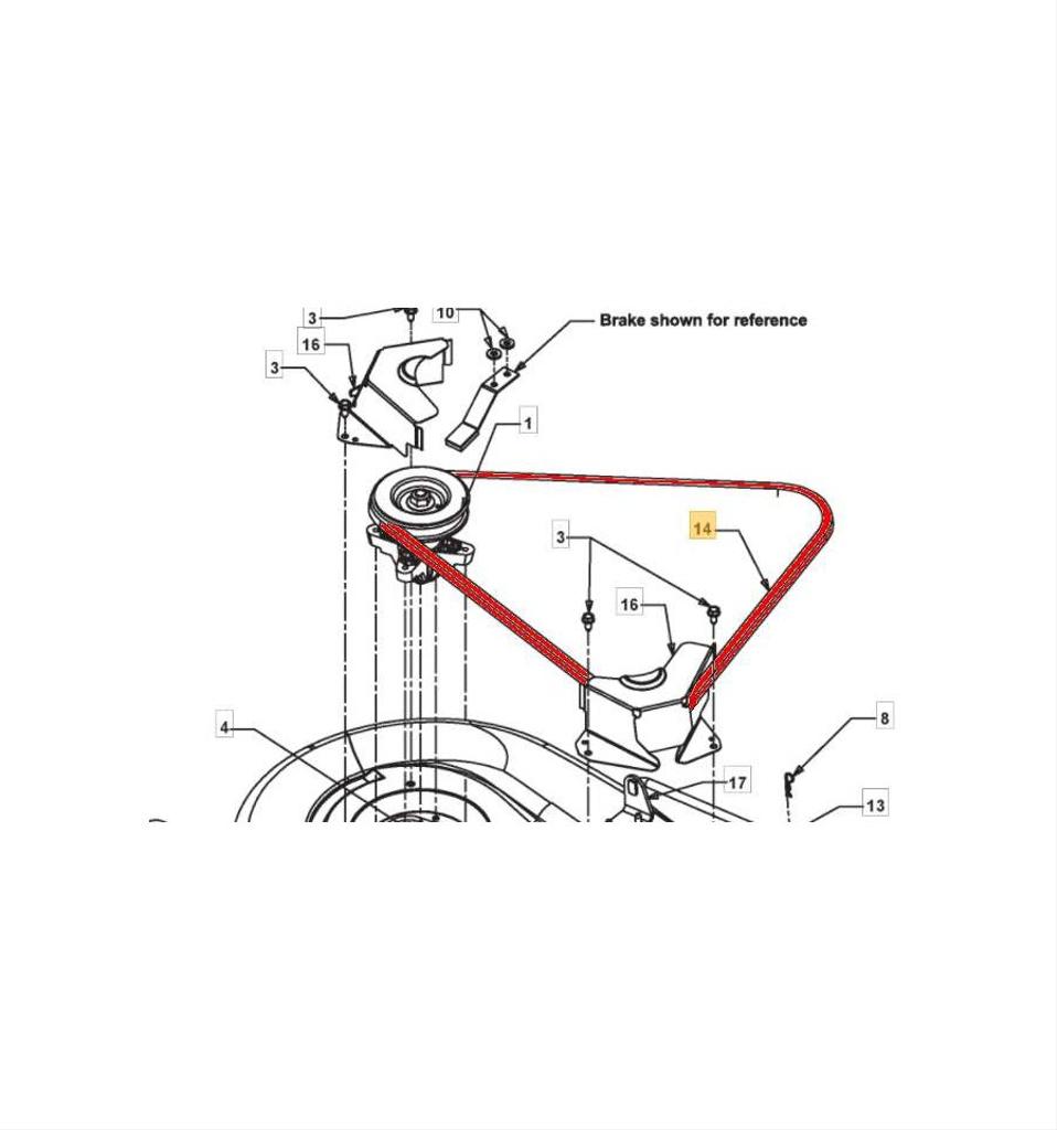 Drivrem SD12/96 120001251/0