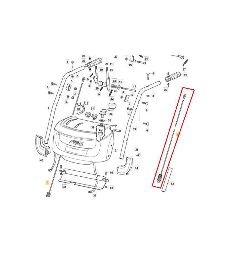 Kopplingsvajer ST4262, ST5262, ST5266 m.fl. 118820280/0
