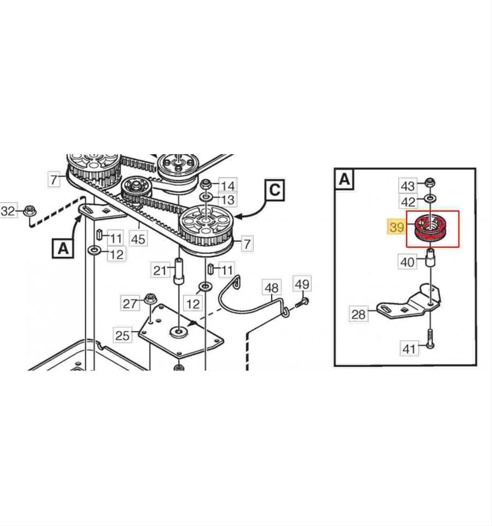 Spännrulle Park 107M, Villa 92M 1134-4686-01