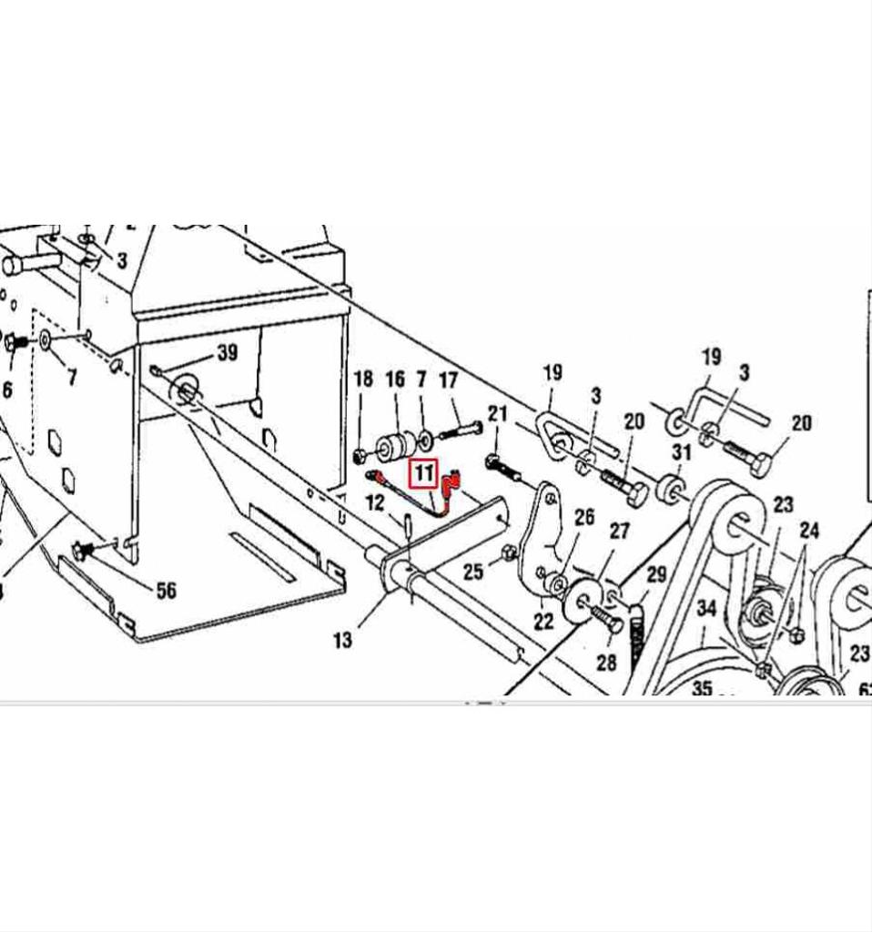 Vajer Snow Buster, Snow Master, ST522 m.fl. 1812-1203-01