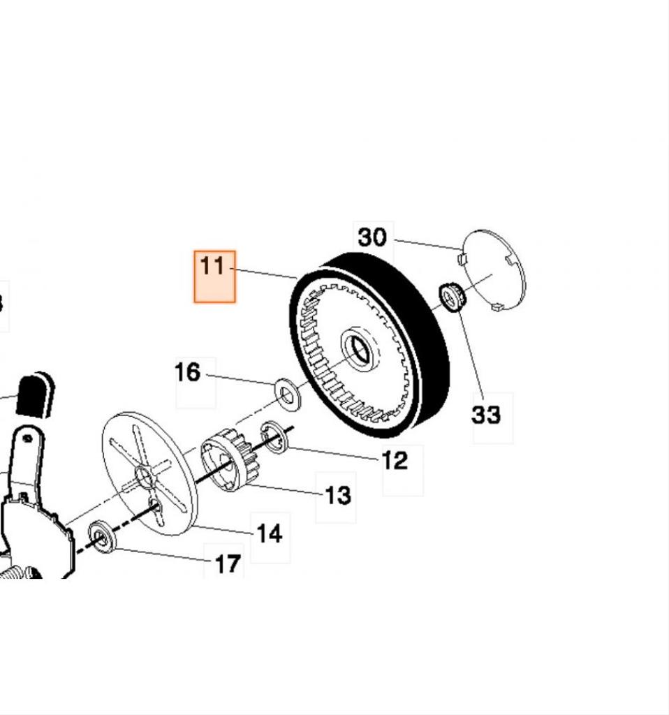 Hjul Partner, McCulloch, Jonsered, Husqvarna, 5321807-75