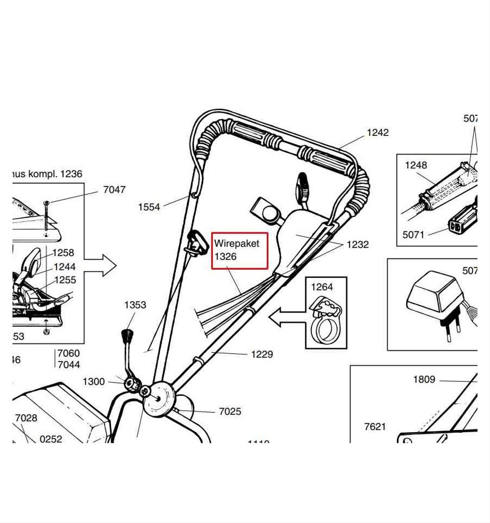 Vajerpaket Cobra S 5033097-01