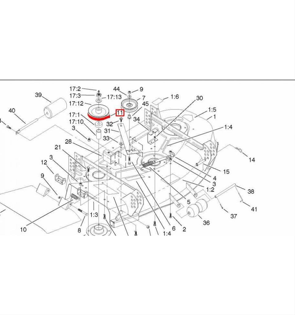 Drivrem Groundmaster 120 44" 54-1370