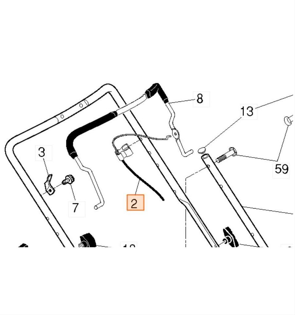 Knivbromsvajer M53-190, M56-190, RS53, 5324153-50