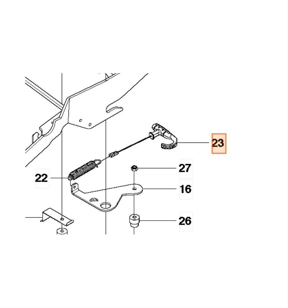 Handtag komplett 	5046221-02