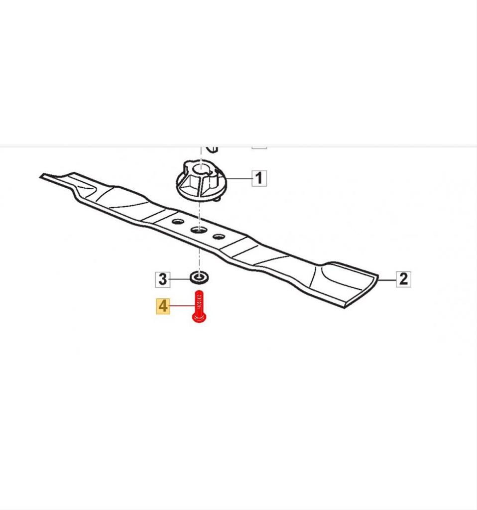 Knivbult 3/8" x 38mm UNF, 112735694/0