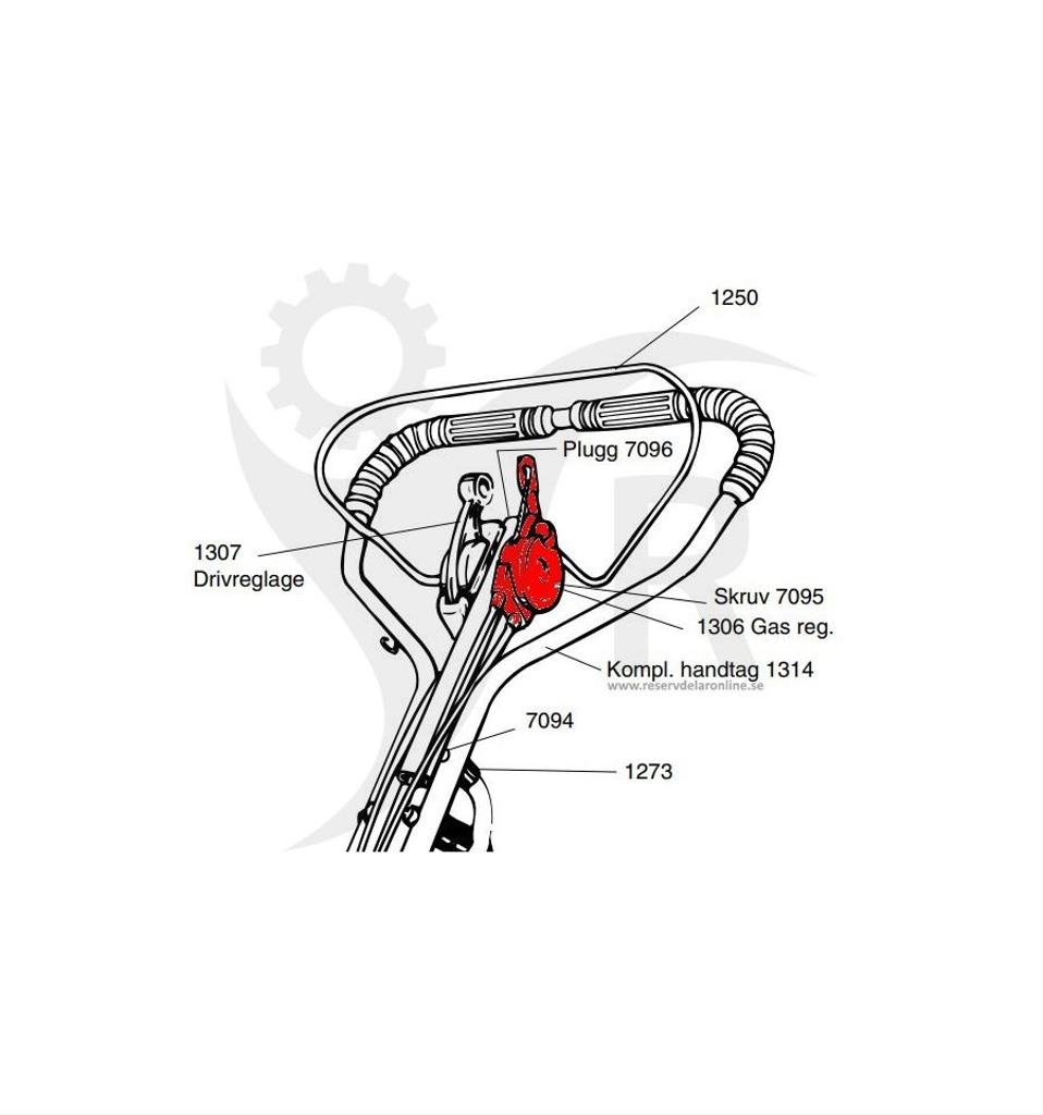Gasreglage Pro S OHV 5032989-01