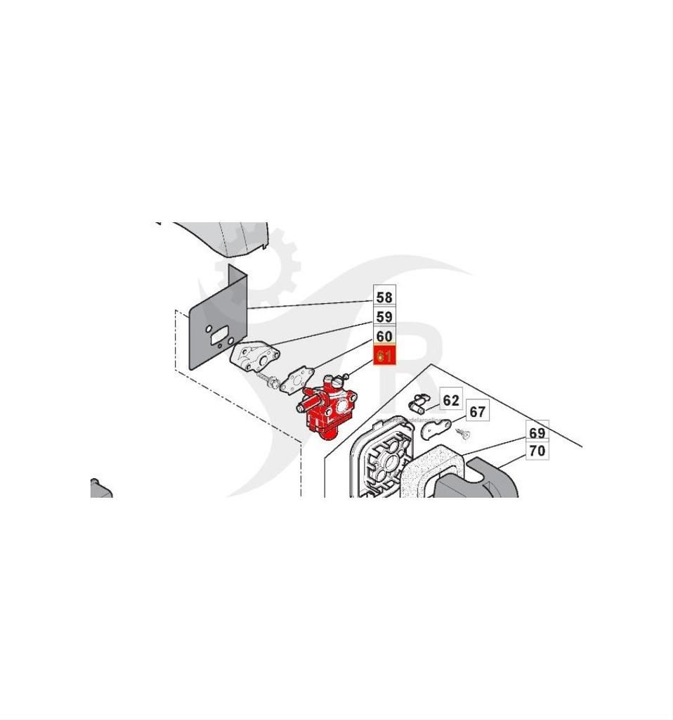 Förgasare ST 26, SB 26JD, SB 28 JB, BJ 325, 123054025/1
