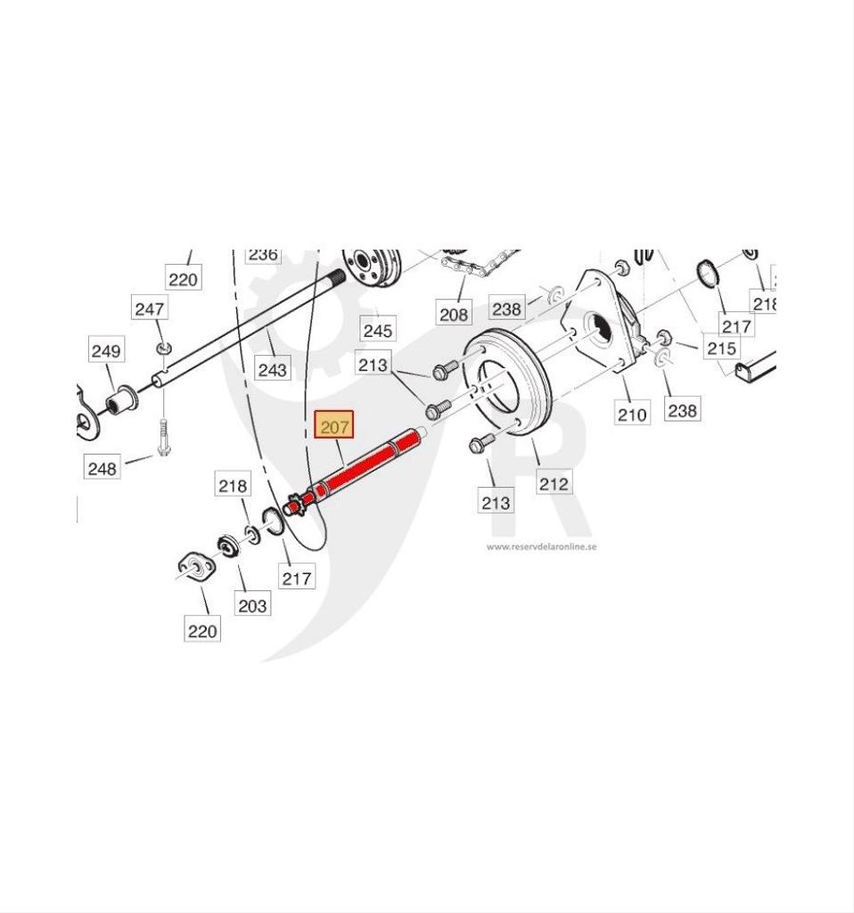 Sexkantsaxel Snow Flake, Snow King, Snow Power m.fl. 1812-2000-01
