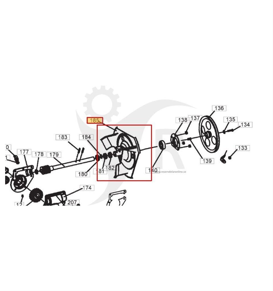 Fläkt Snow Crystal, Snow Cube, Snow Rise, ST3262 1811-2419-01