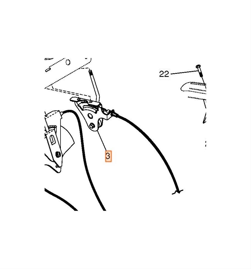 Reglage utkast Husqvarna, Jonsered, Partner, McCulloch 5870308-01