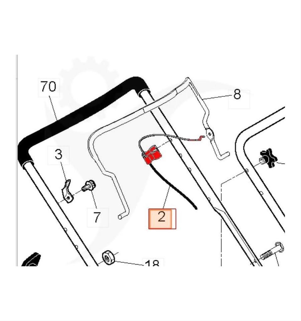 Motorbromsvajer P56-875, M56, M53, LB 155S, 5324240-33