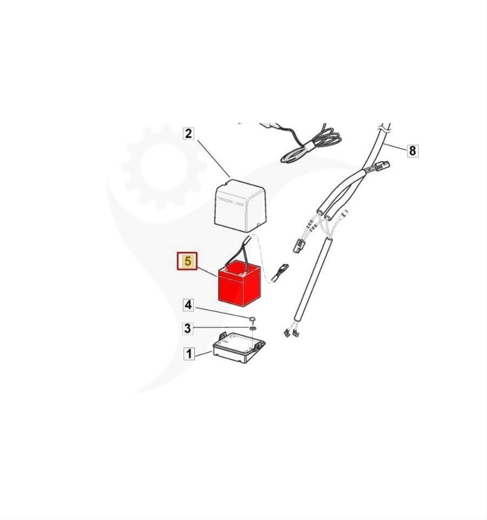 Batteri Collector 53SE BW Combi, Excel 50 SEQ 118120064/0