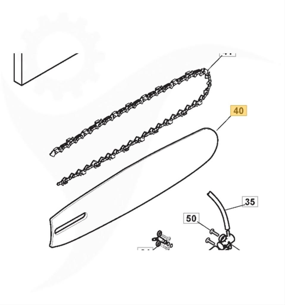 Sågsvärd 14 tum, SE180, 180Q, 1814Q, 118800127/0