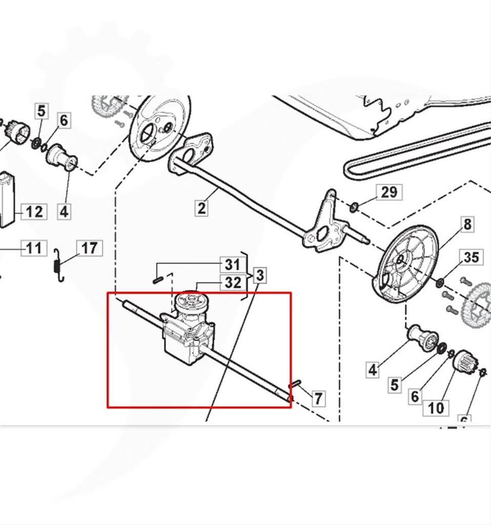 Transmission Multiclip 47SAE, 47SQ, 47 Blue, 181003126/0