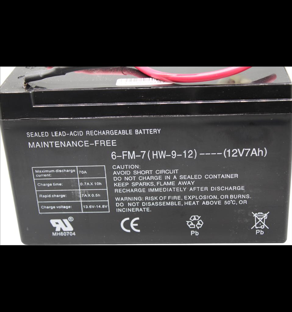 Batteri 12V 7AH Combi 1066H, Compact E HST, 118120069/0