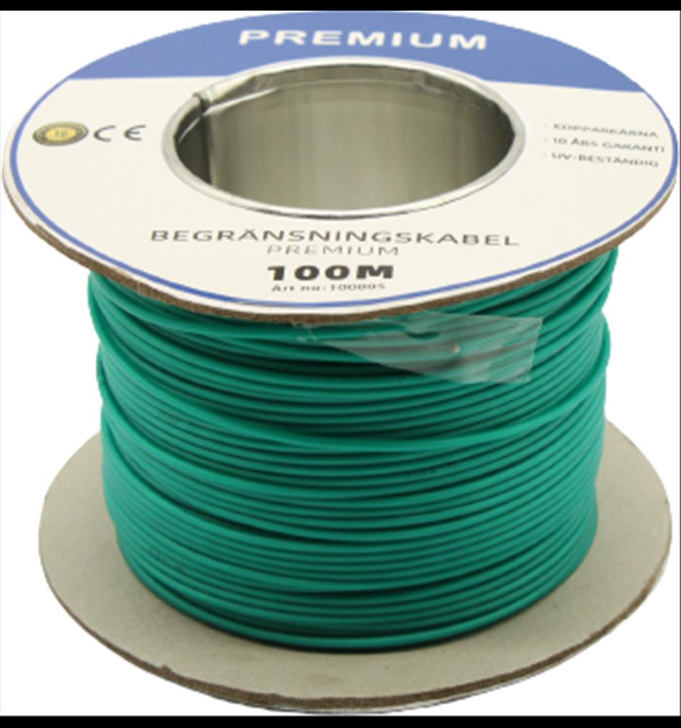 Begränsningskabel Robotgräsklippare 100m, Premium