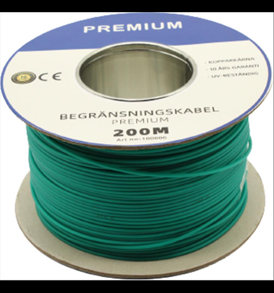 Begränsningskabel Robotgräsklippare 200m, Premium