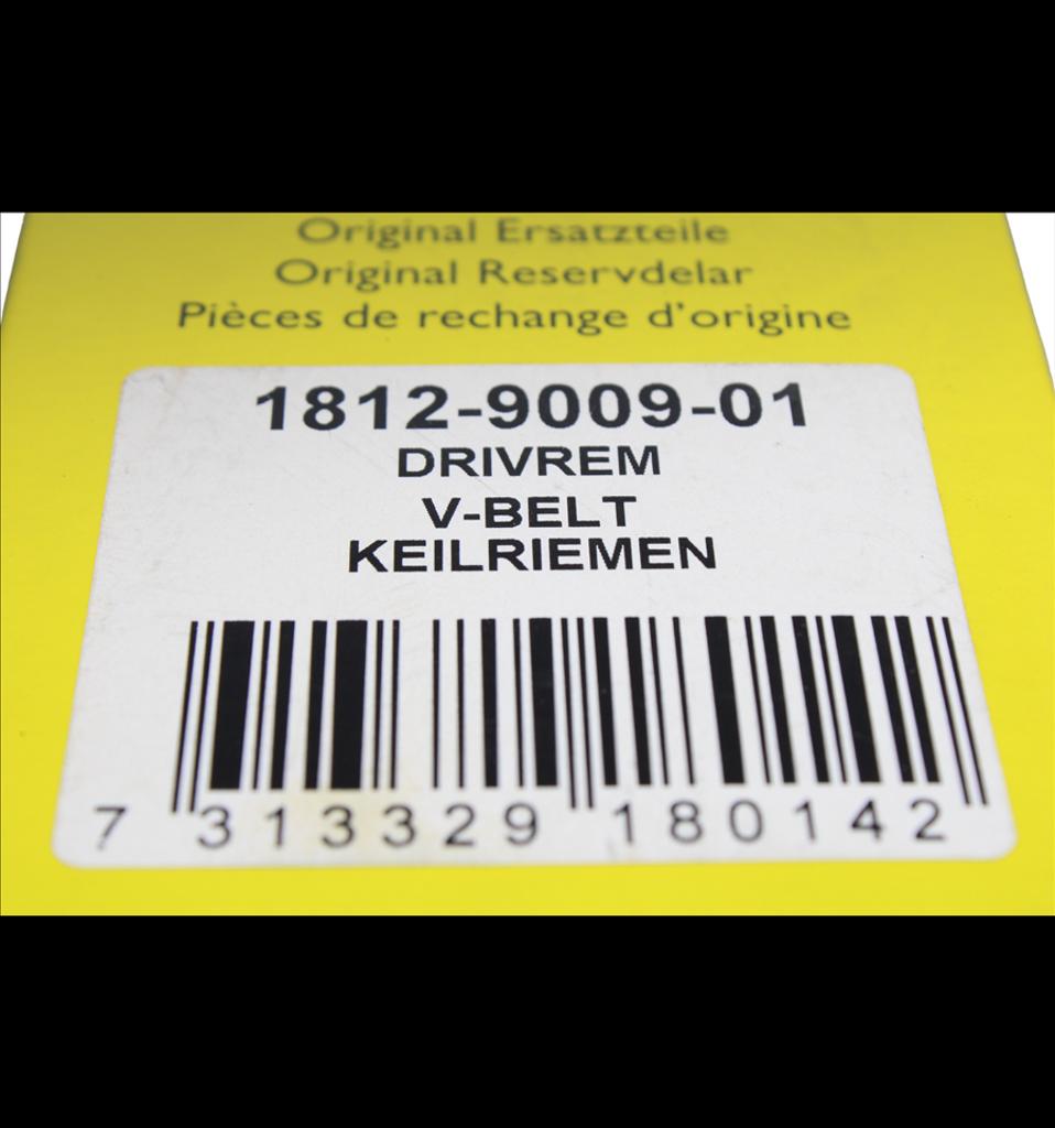 Drivrem 521, 523, 1812-9009-01