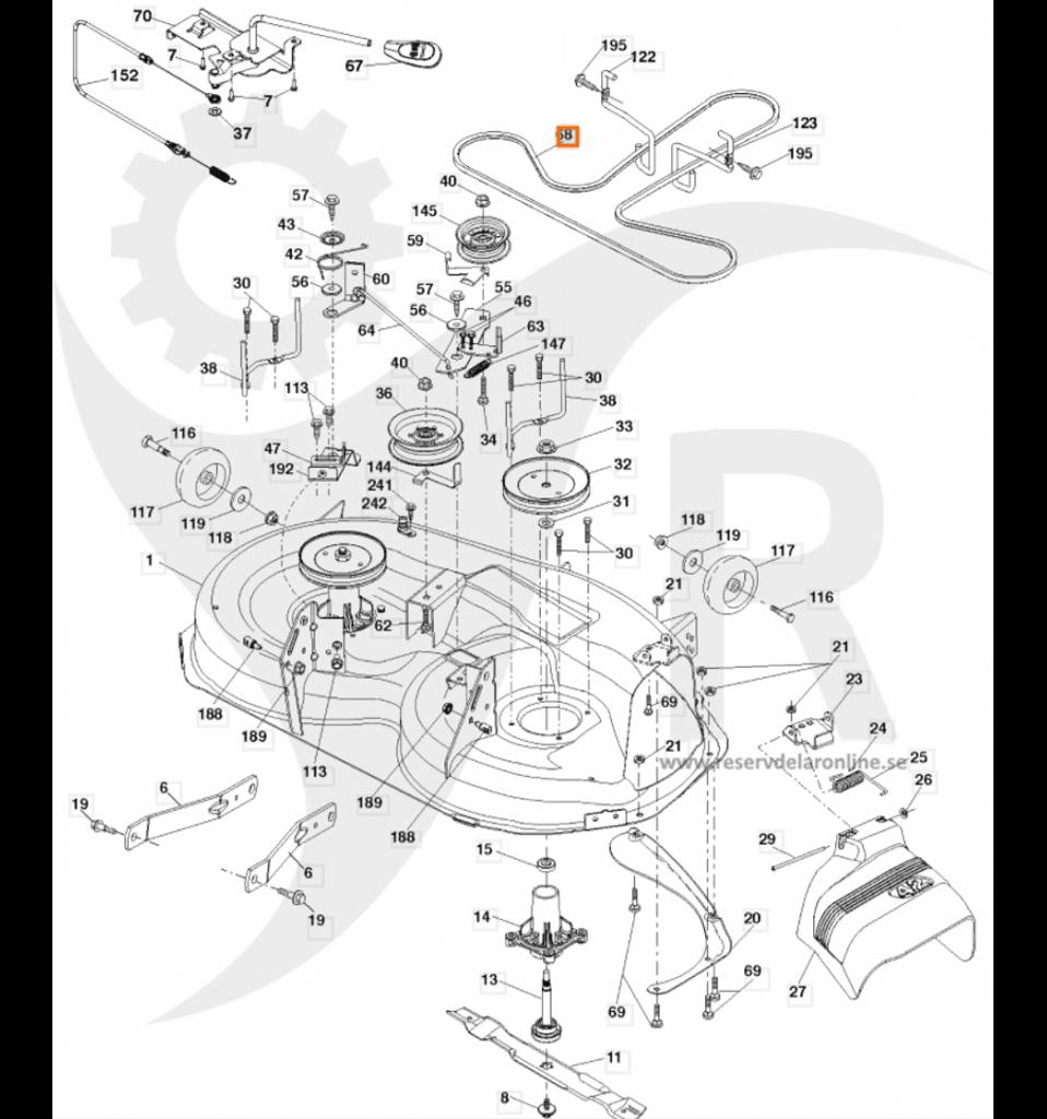 Drivrem LTH152, LTH171, LT2216, P125107 m.fl. 5985591-01