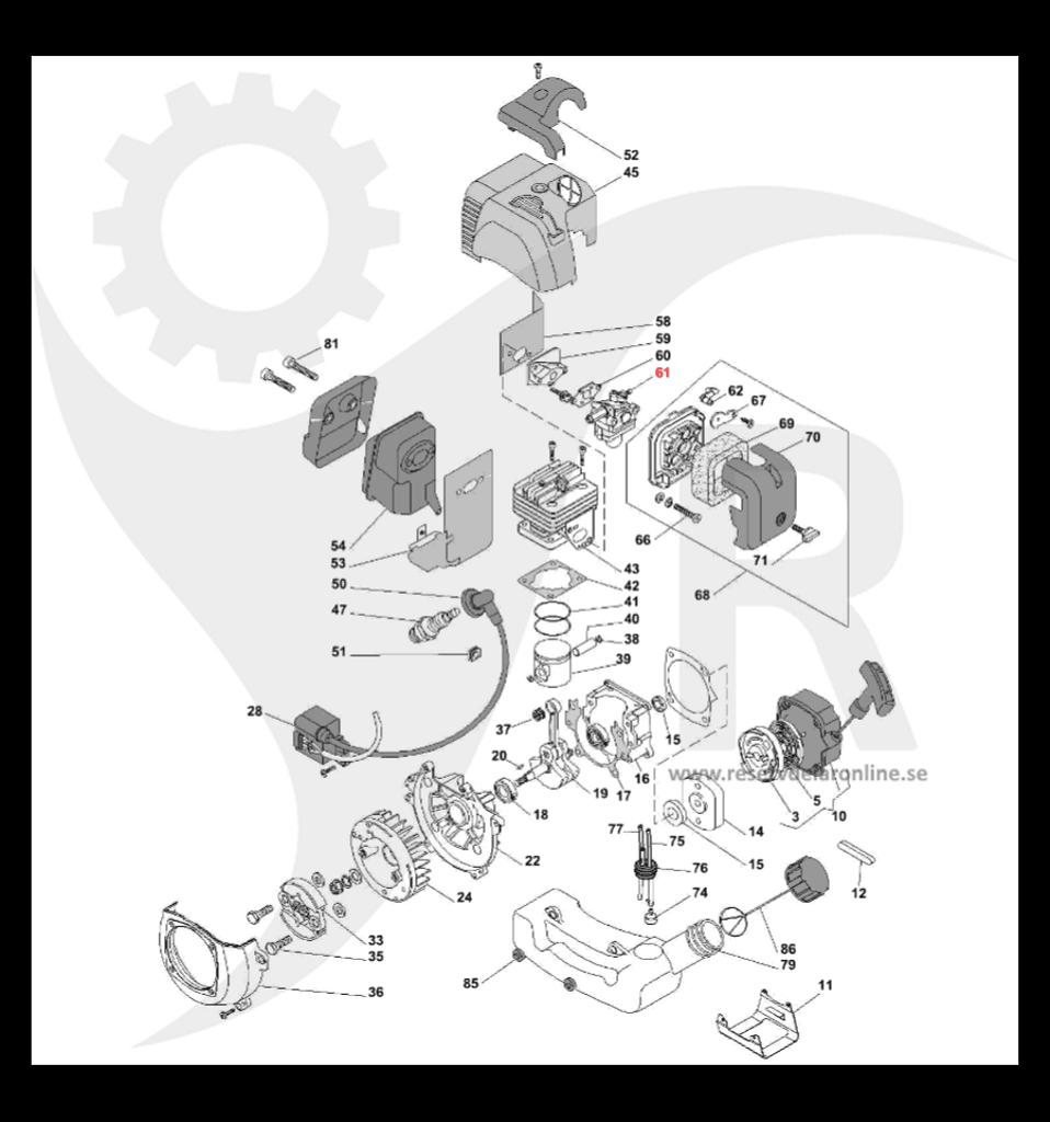 Förgasare SB 34, BJ 335, 123054026/1