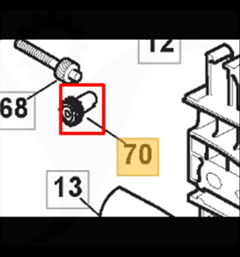 Kedjespännardrev SP375, SP405, 118801066/0