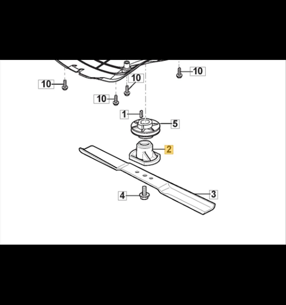 Knivfäste Multiclip 47 S AE, 48 S AE, 50 S AE, 1111-9258-01