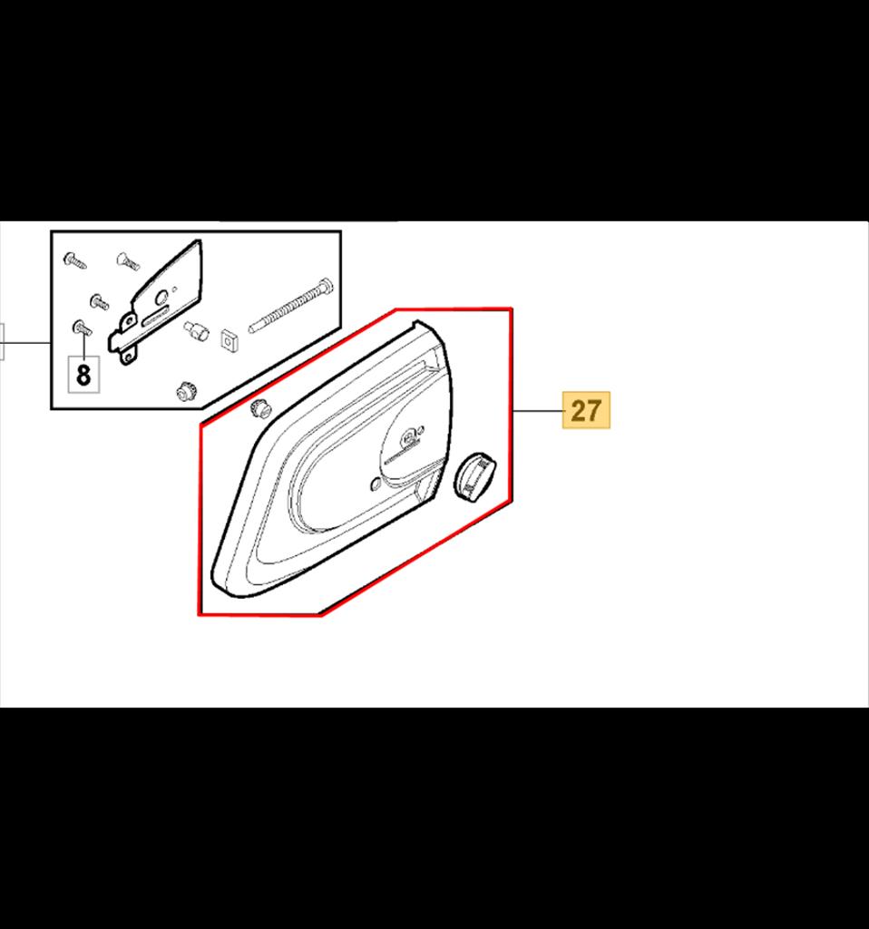 Stiga Kopplingskåpa EC1.8, CS118c, 118805352/0