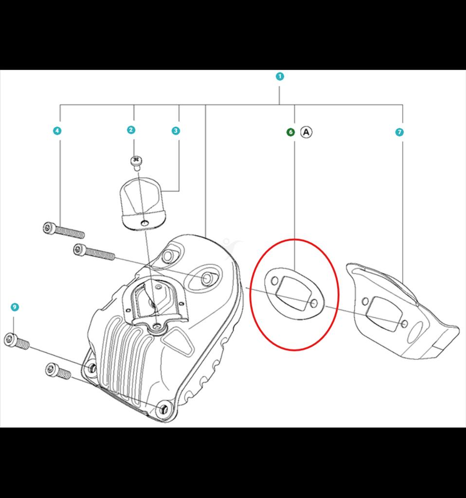 Ljuddämparpackning, 555, 560XP, 560XPG, 562XPG, 5819185-01