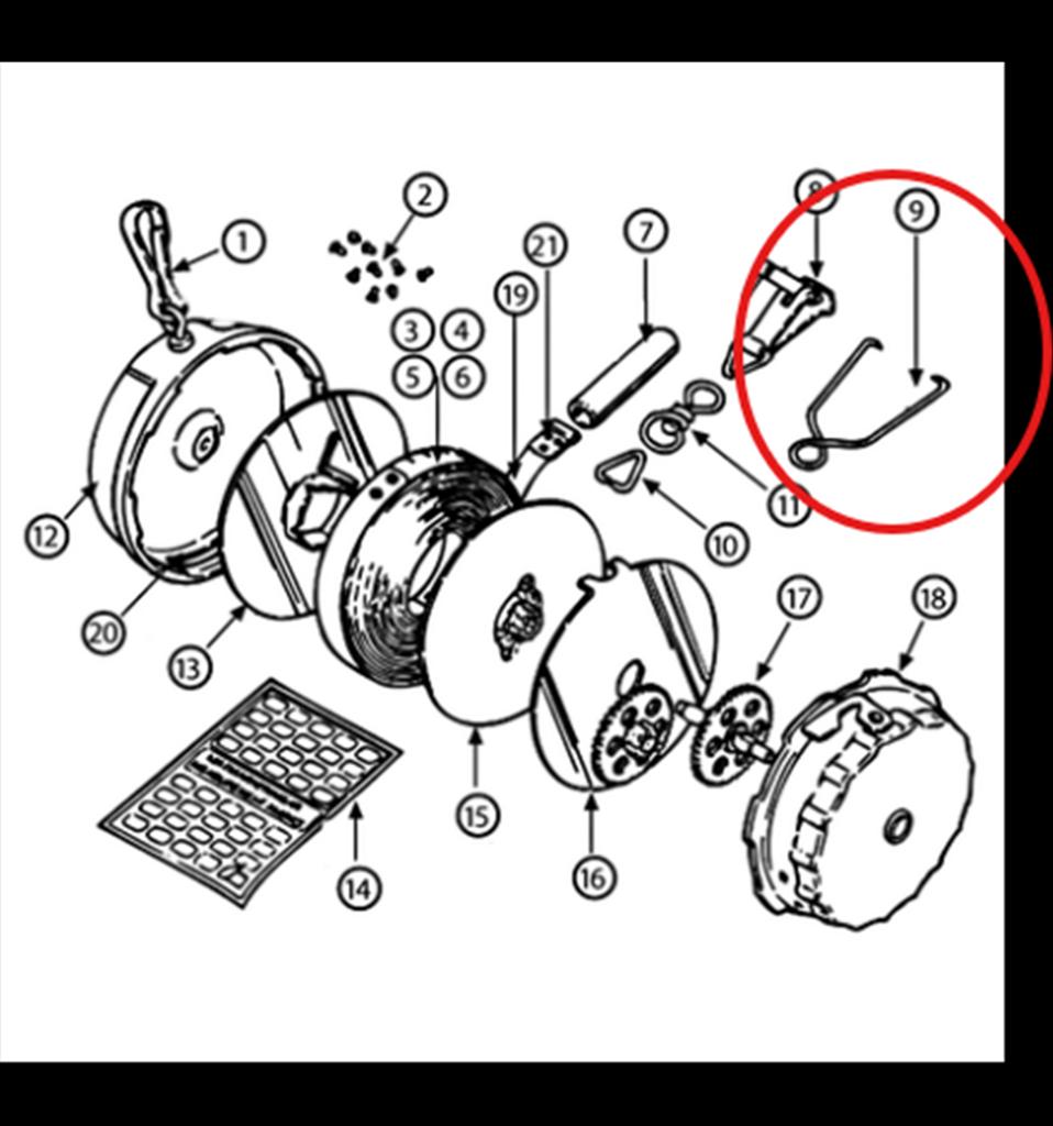 Saxkrok Måttband 5056972-09