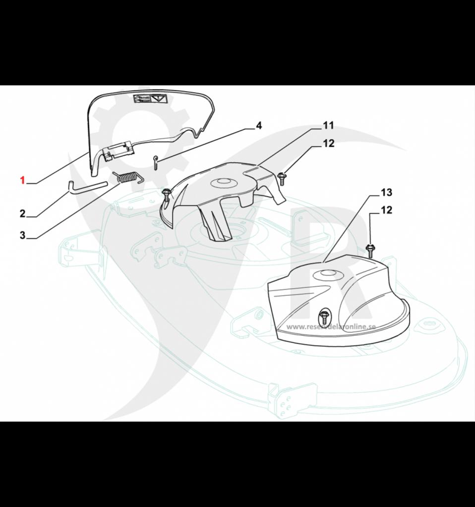 Skydd utkast Tornado 2098, 3098H, 325600077/3