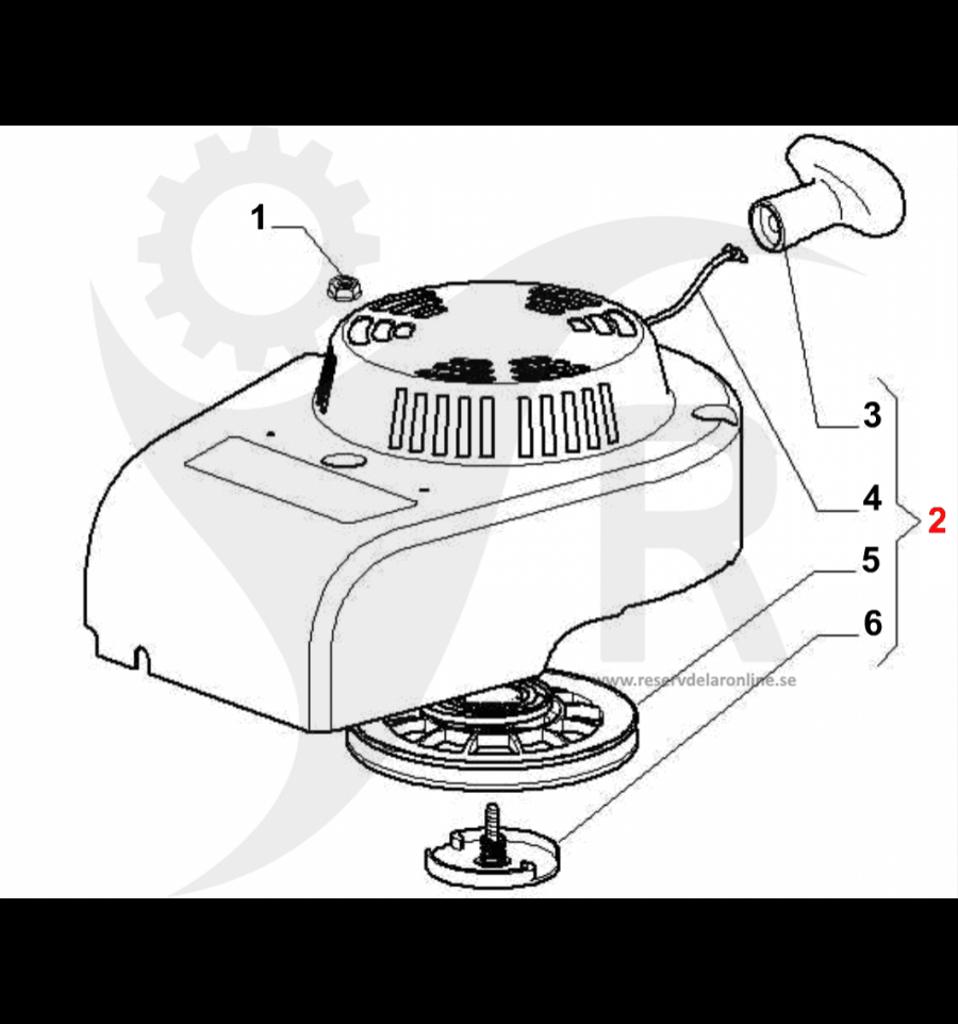 Startapparat SA45, OM55, RM55, SA55 m.fl. 118550276/1