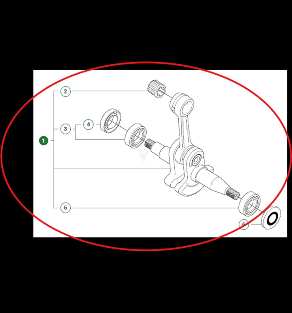 Vevaxel, 353, 346XP, CS2153, 5042068-02