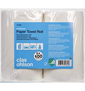 Torkpapper refill 2-pack