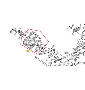 Snöskruv Höger ST5266PB, TRAC, 1811-2984-01