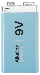 Alkaliskt batteri 9V