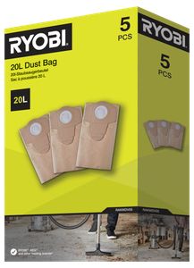 Ryobi Dammugarpåsar RAKWDV05