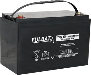 Batteri AGM - FPC12-100 (T11) 12V, 107,2Ah 330x173x220mm