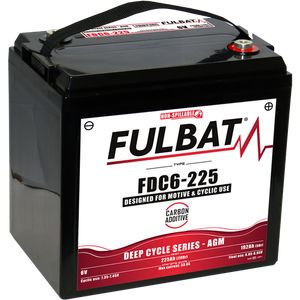 Batteri AGM CARBON - 6V, 225Ah 260x180x253mm