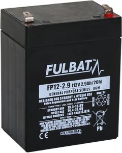 Batteri AGM - 12V, 2,9Ah 79x56x105mm