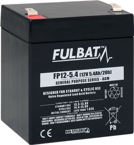Batteri AGM - 12V, 5,4Ah 90x70x107mm
