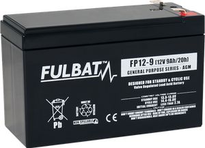 Batteri AGM - 12V, 9Ah 151x65x99,5mm