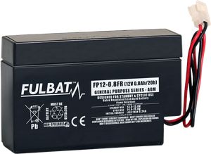 Batteri AGM - 12V, 0,8Ah 96x25x62mm
