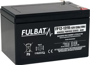Batteri AGM - 12V, 12Ah 151x98x101mm