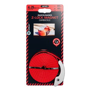 Spännband Z-lås magnet 800 kg x 4 m