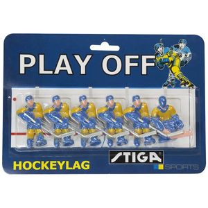 Spelarset Sverige till Stiga ishockeyspel - blå/gul
