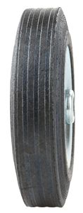 Gummihjul 200 mm, axelhål 20 mm, maxlast 250 kg