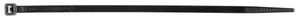 Buntband svarta 140 × 3,6 mm, 100-P