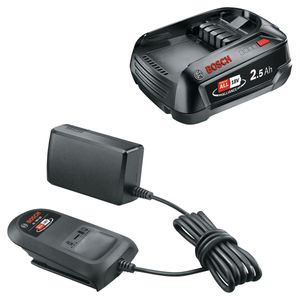 Bosch batteri och laddare 18 V 2,5 Ah AL 18V-20